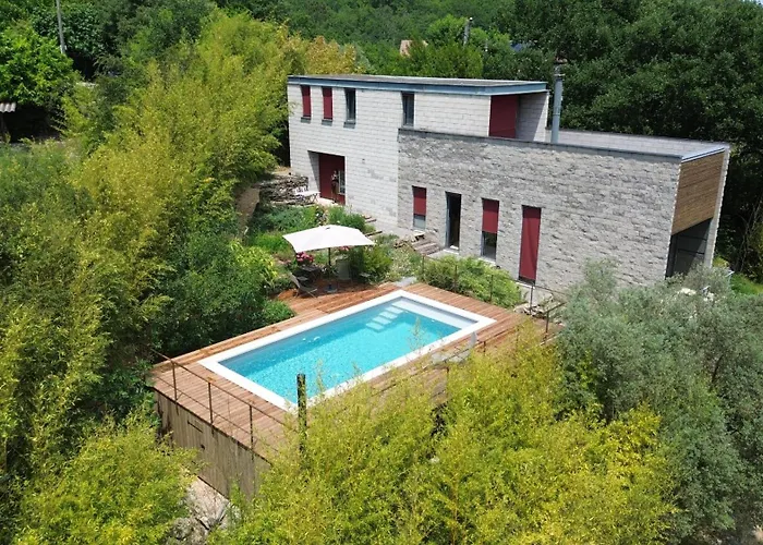 빌라 La Maison Des Chataigniers Meyrannes